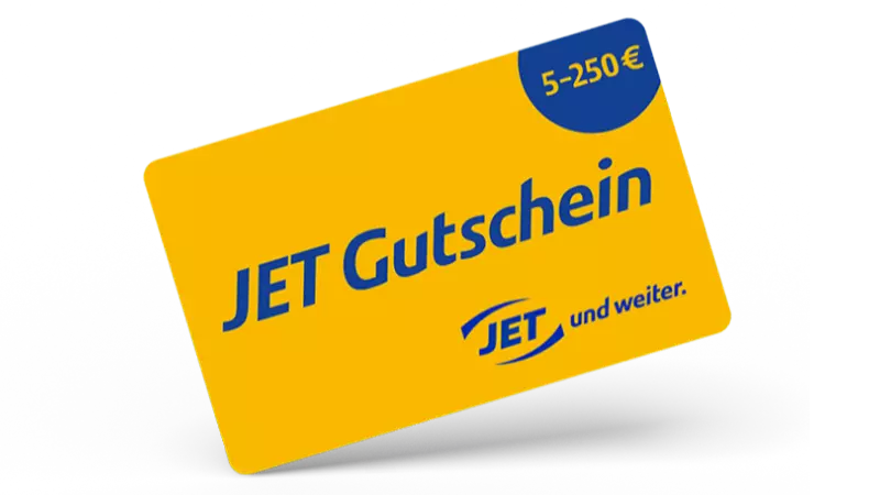 JET Gutschein Karte