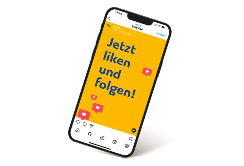 jet  Facebook und Instagram 