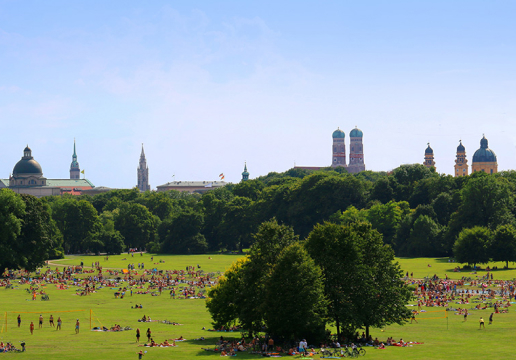 München Isarauen Natur